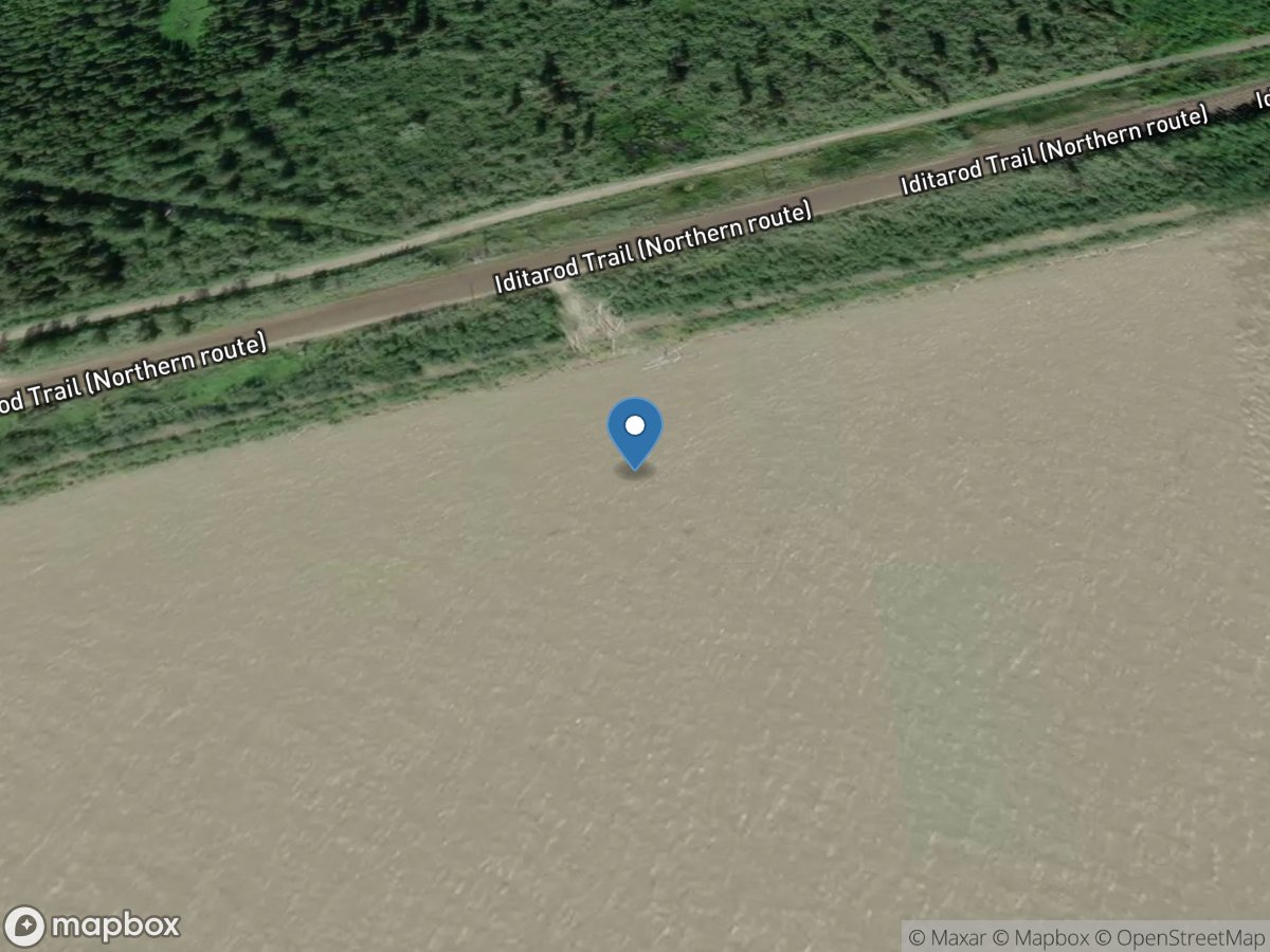 Yukon River at Galena AK location