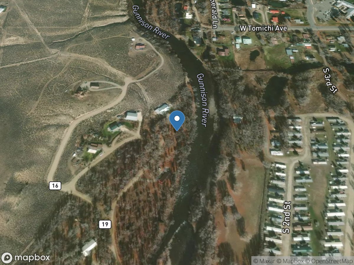 Gunnison River near Gunnison, Co. location