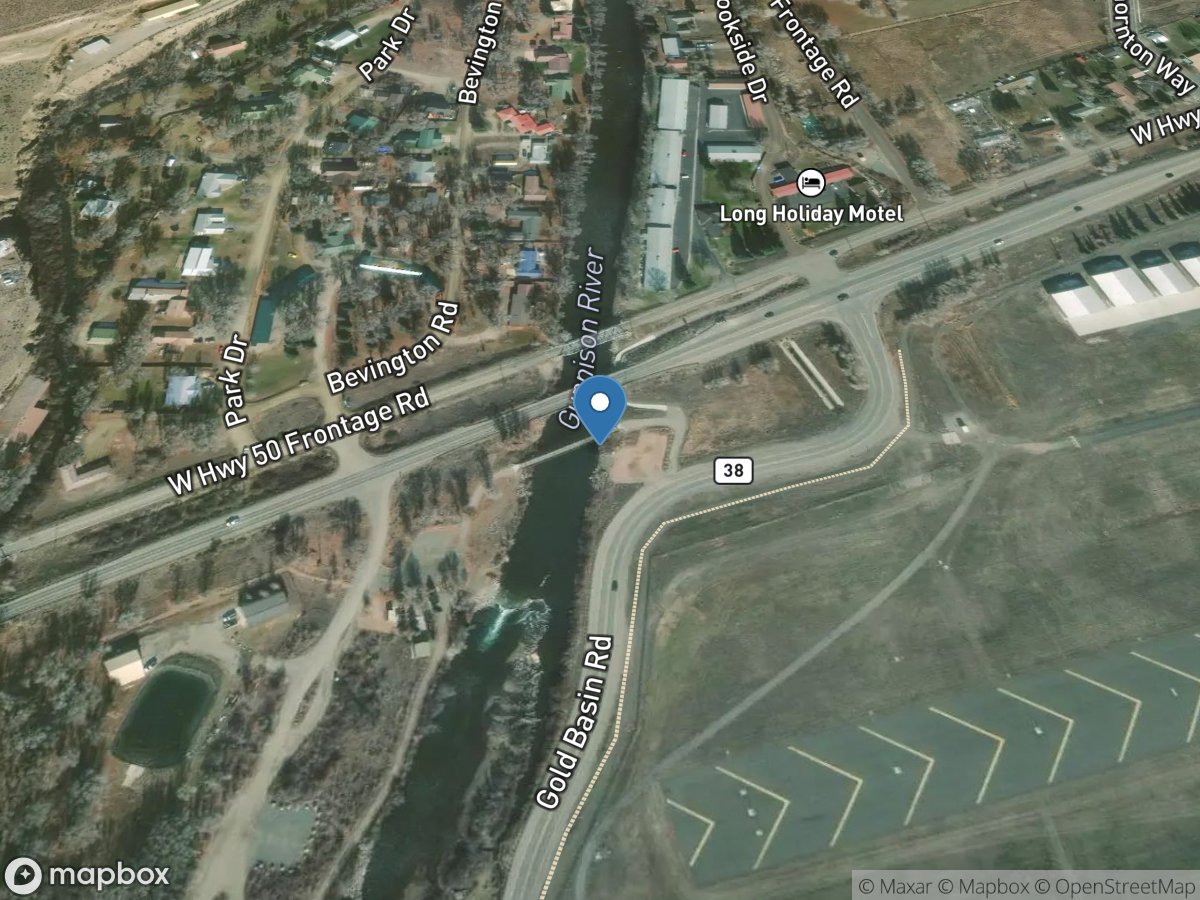 Gunnison River at Gunnison Whitewater Park, CO location