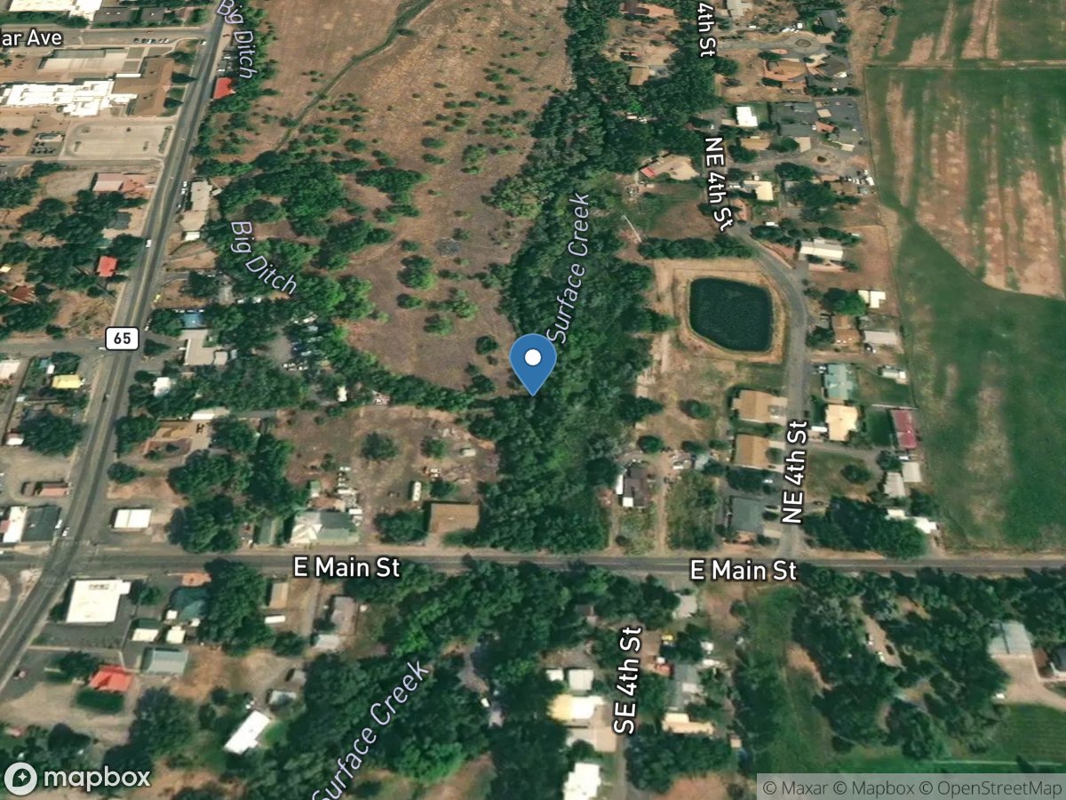 Surface Creek at Cedaredge, Co. location