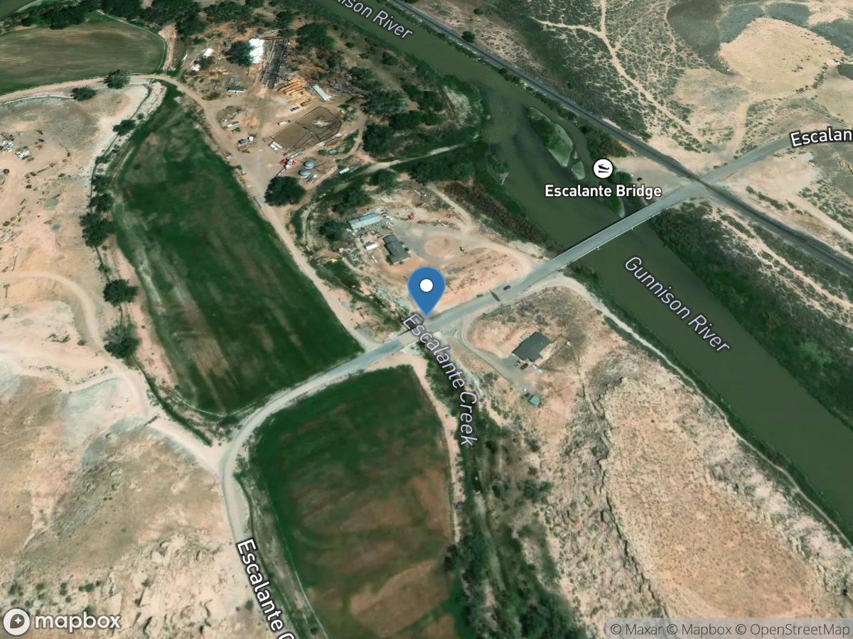 Escalante Creek near Delta, Co. location