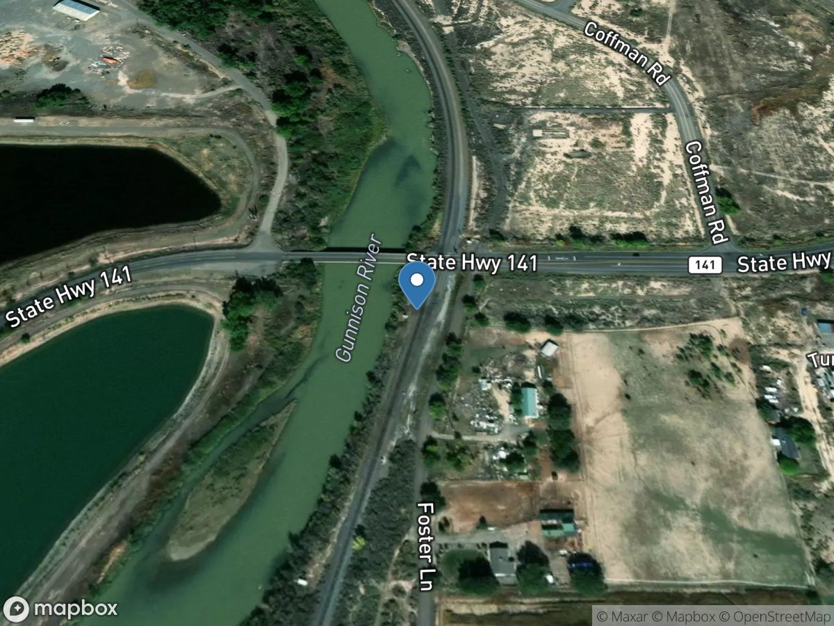 Gunnison River near Grand Junction, Co. location