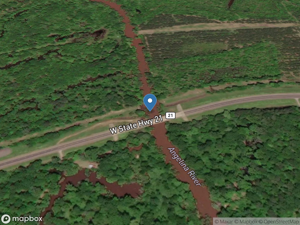 Angelina Rv near Alto, TX location