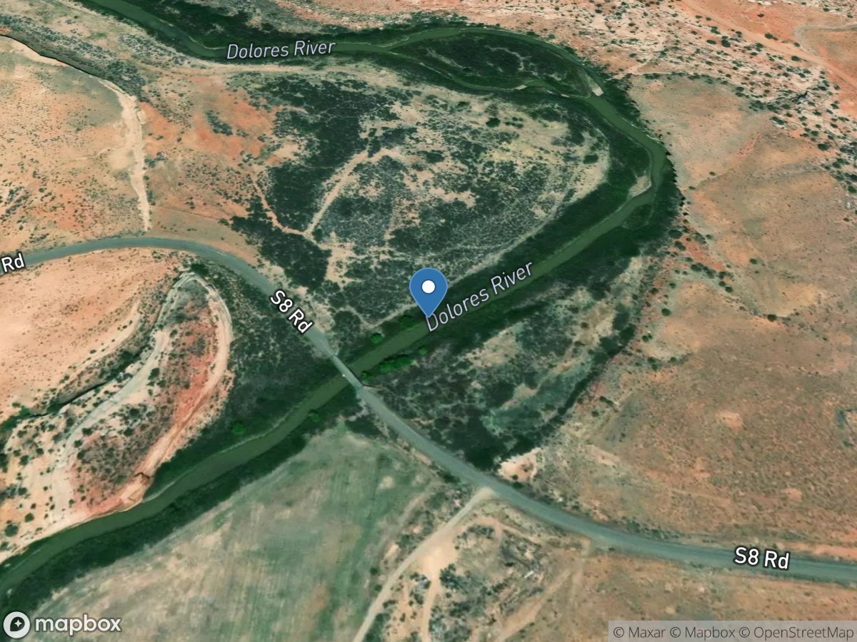 Dolores River near Slick Rock, CO location