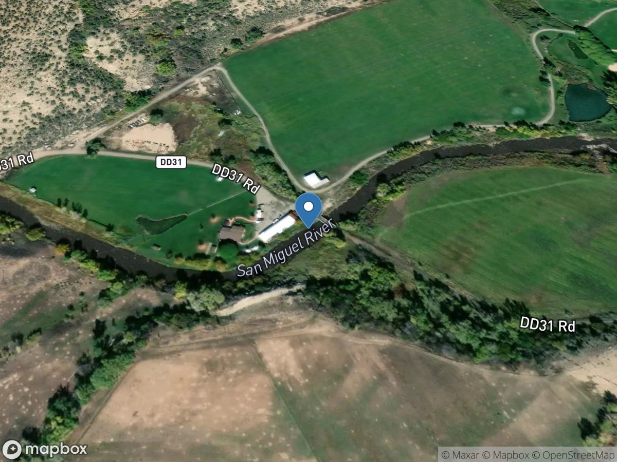 San Miguel River at Brooks Bridge near Nucla CO location