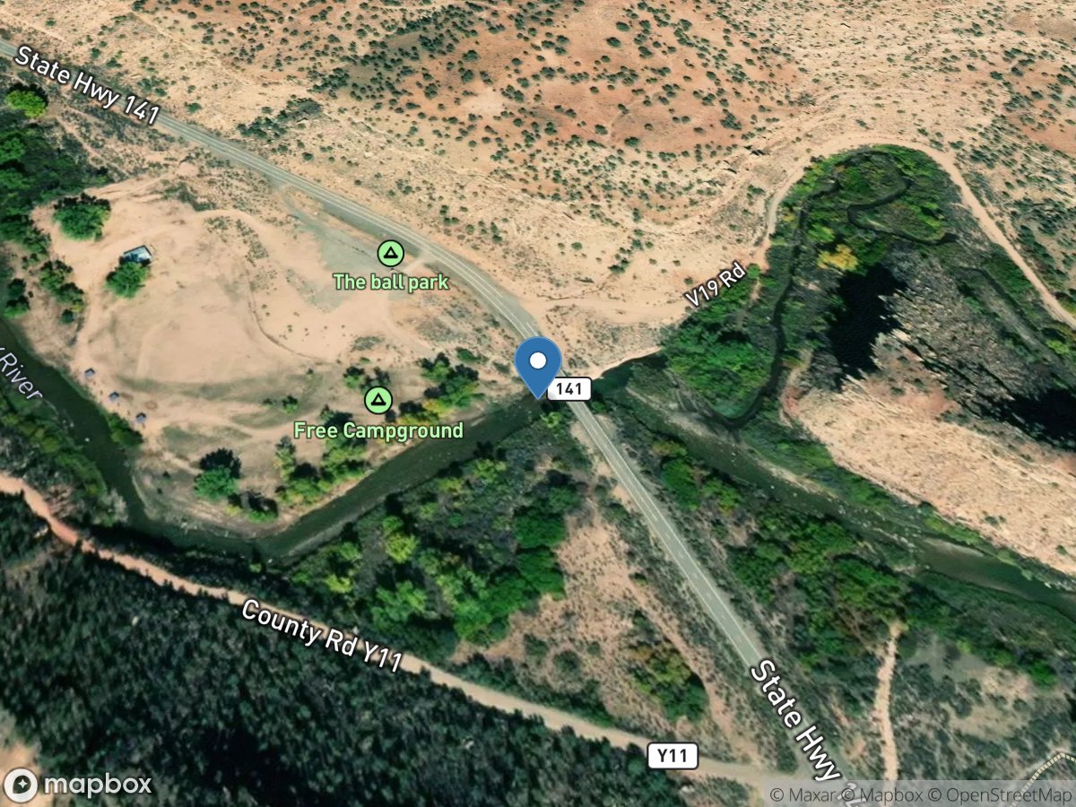 San Miguel River at Uravan, Co. location