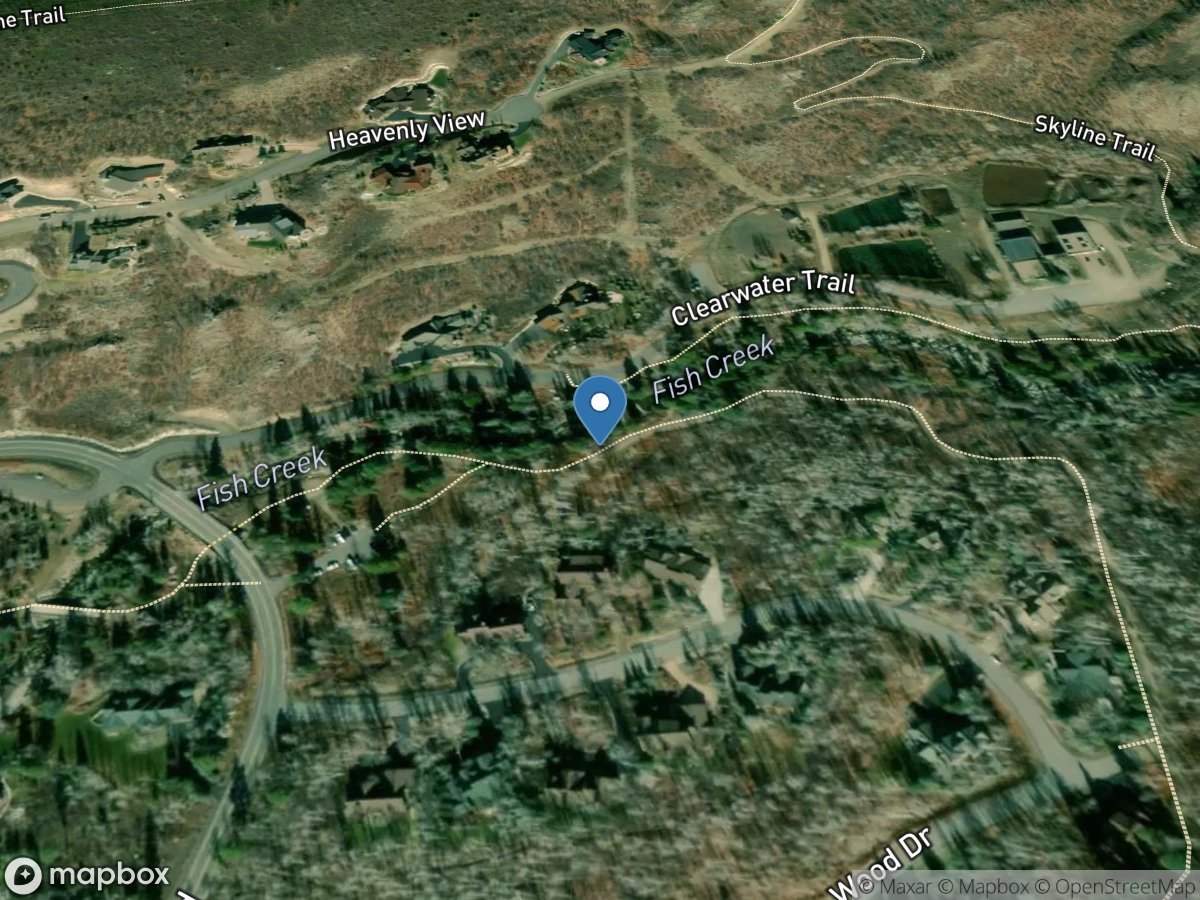 Fish Creek at Upper Sta near Steamboat Springs, CO location