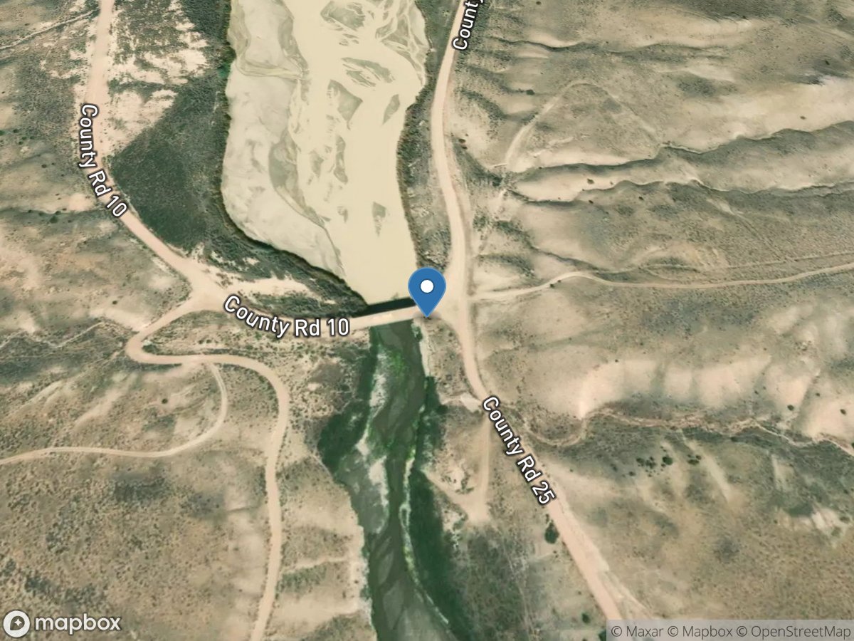 Little Snake River near Lily, CO location