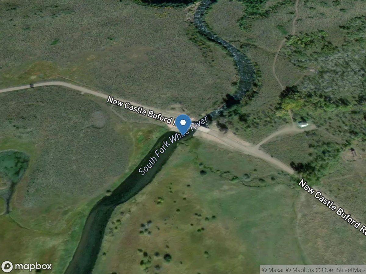 South Fork White River near Buford, Co. location