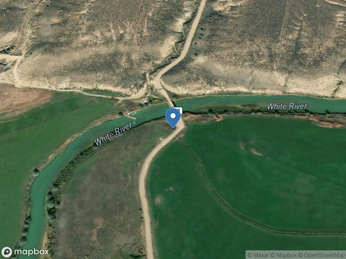 White River below Boise Creek, near Rangely, Co. location