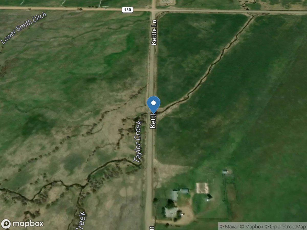 Taylor Creek at Kettle Lane near Westcliffe, CO location