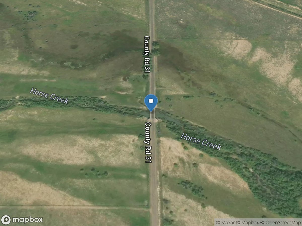 Horse Creek near Cheraw, CO location