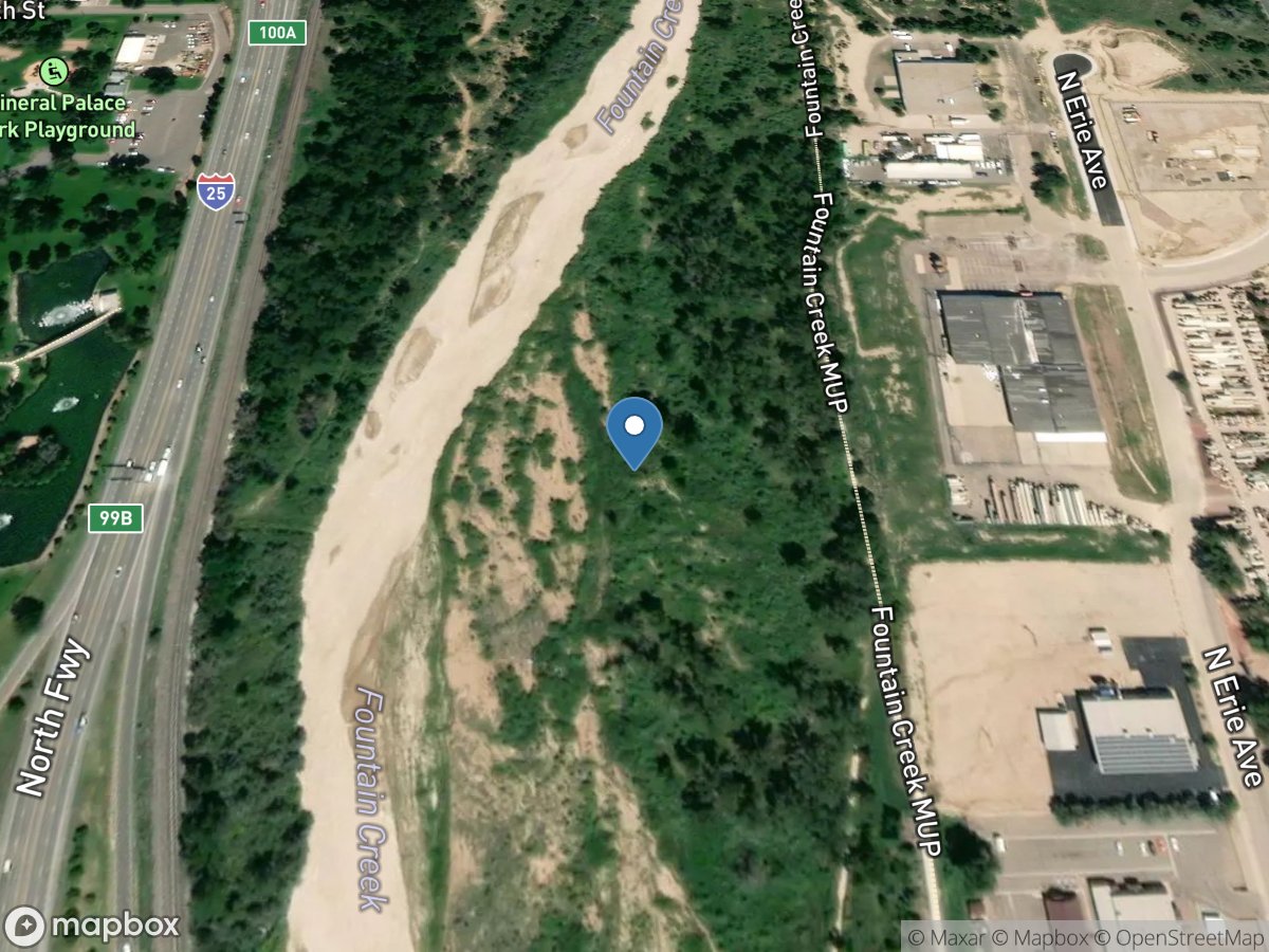 FOUNTAIN CRK Near North ERIE Avenue AND East 13 ST, PUEBLO, CO location