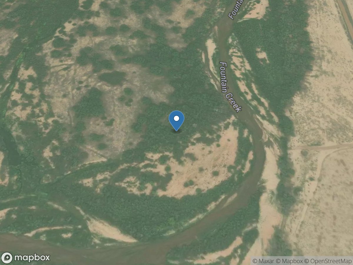 Sutherland Ditch at Mouth near Pinon, CO location