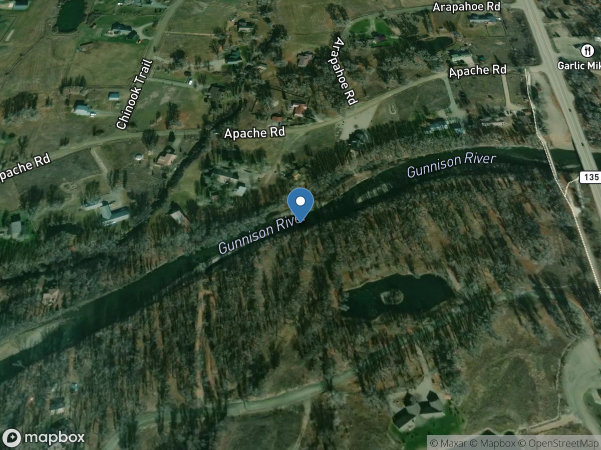 Gunnison River above Ohio Creek (gr2) near Gunnison CO location