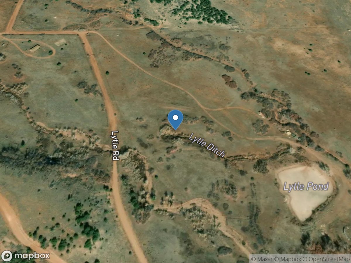 Lytle Ditch at Ft. Carson, CO location