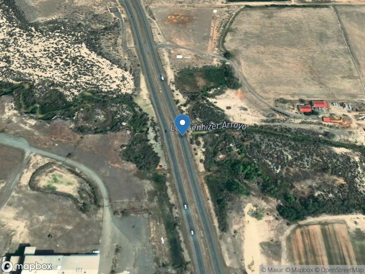 Loutsenhizer Arroyo at Highway 50 near Olathe CO location