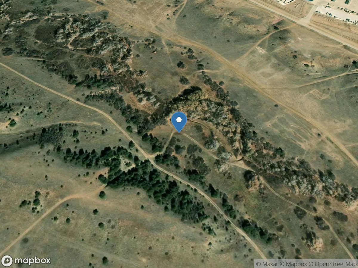 Merriams Rock Creek Ditch at Ft. Carson, CO location