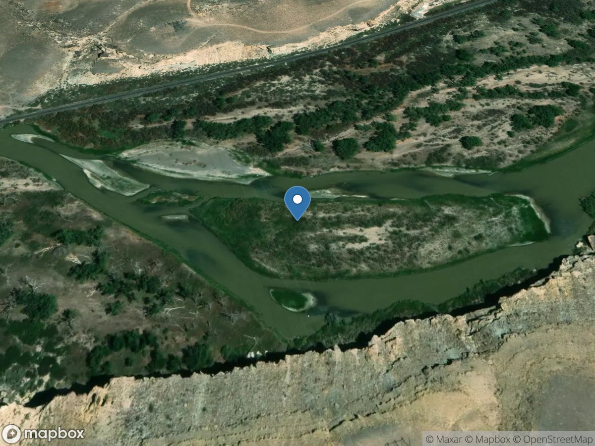 Gunnison River below Club Gulch Creek near Delta, CO location