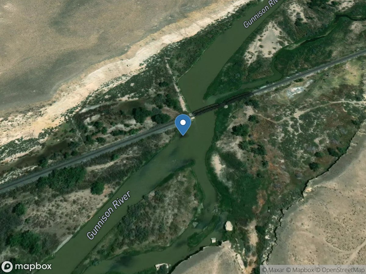 Gunnison River below Roubideau Creek 2 near Delta, CO location