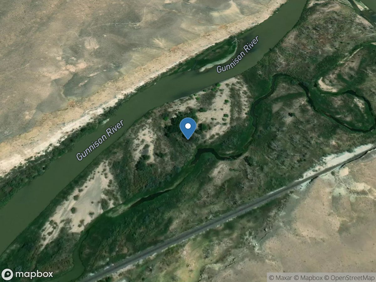 Gunnison River below Roubideau Creek near Delta, CO location