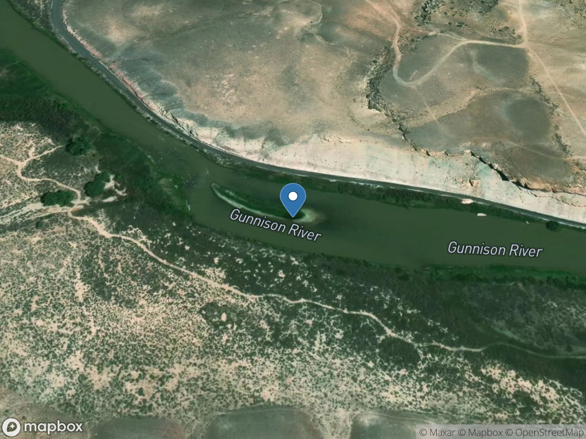 Gunnison River below Club Gulch Creek 2 near Delta, CO location