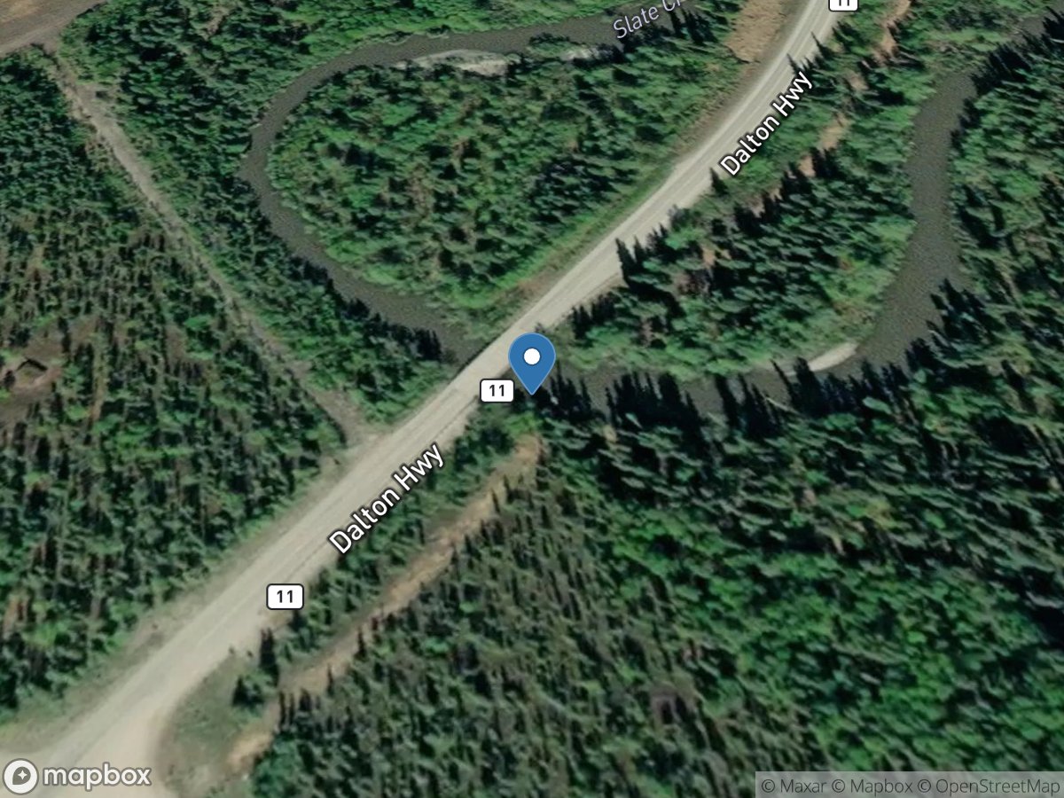 Slate Creek at Coldfoot AK location