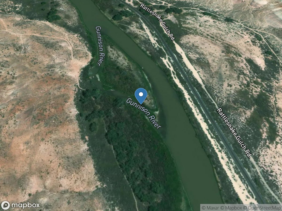 Gunnison River above Escalante Creek 3 near Delta, CO location