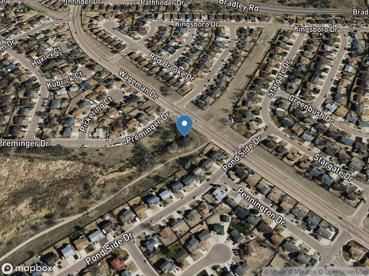 Windmill Gulch below Wageman Drive at Security, CO location
