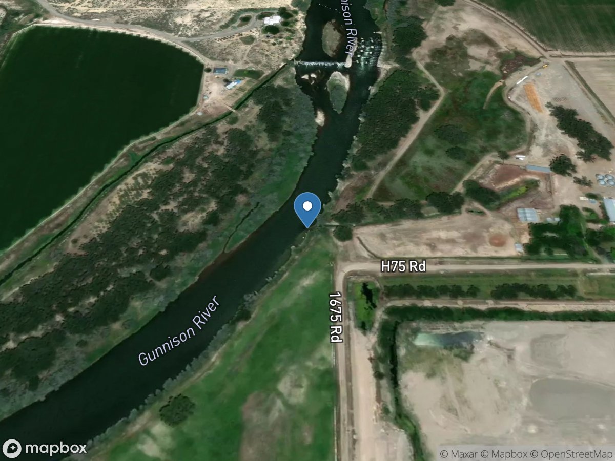 GUNNISON River Tributary Near HARTLAND DITCH Near DELTA, CO location