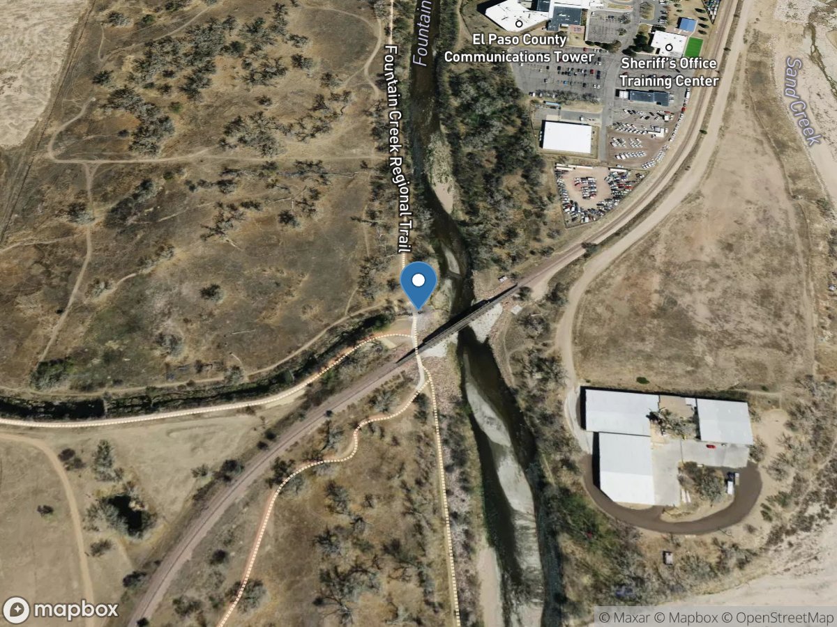 Unnamed Dtch to Fountain Creek below I25 at Pond CO Sp location