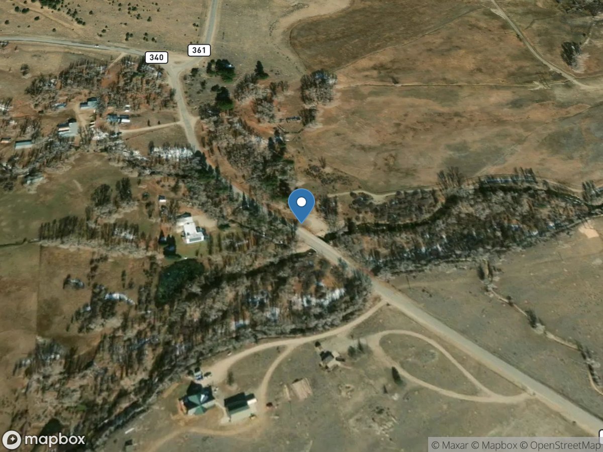 Cottonwood Cr. below Road 361 near Buena Vista, CO location