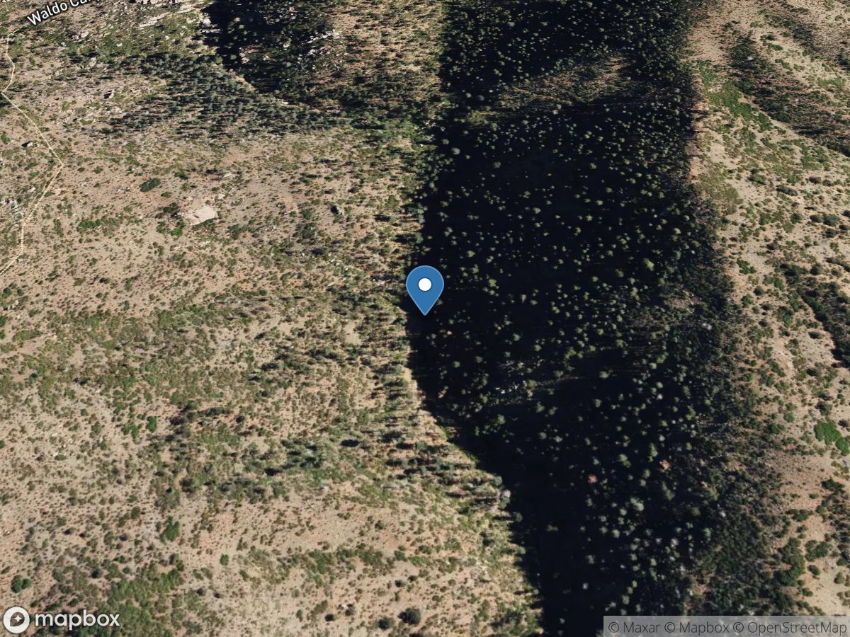 Waldo Canyon Lower Site near Manitou Springs, CO location