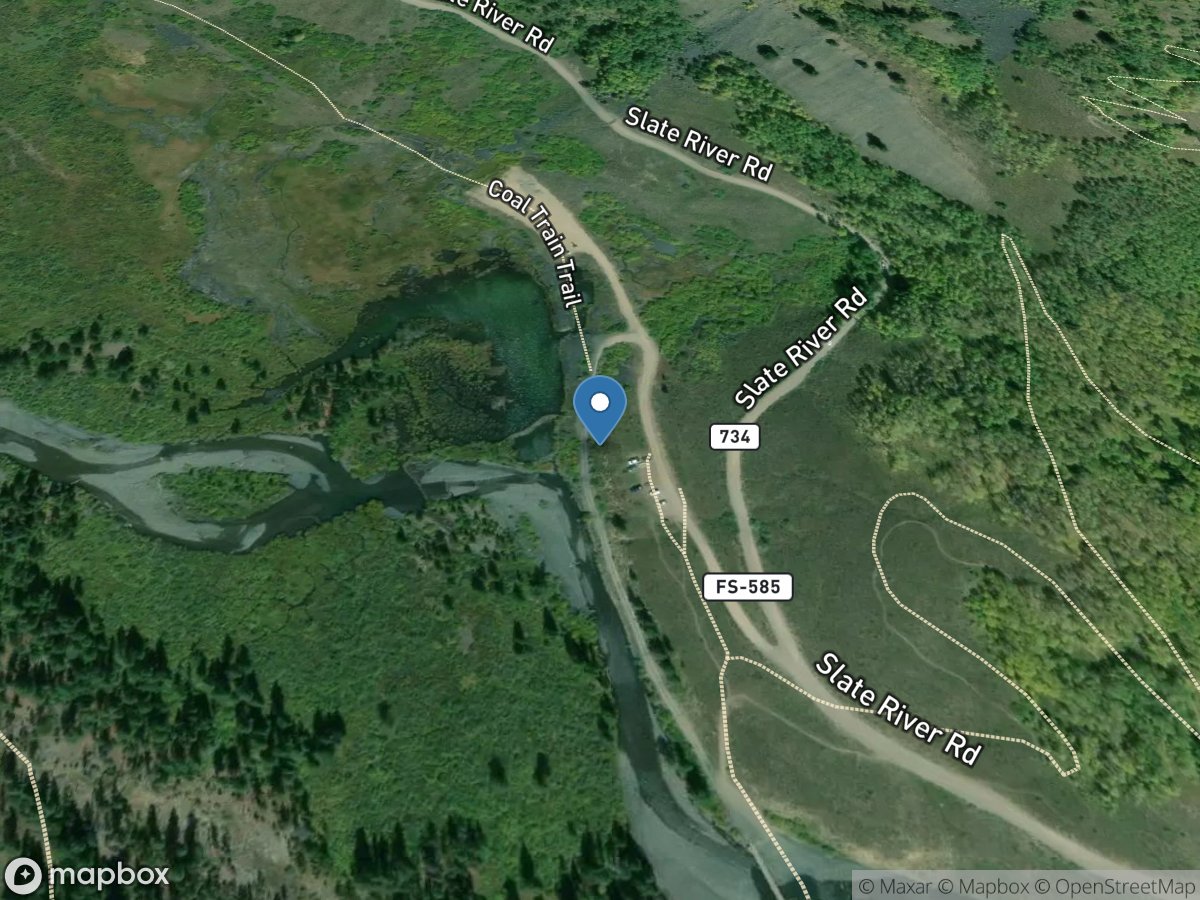 Slate River below O-B-J Creek (sr4) near Crested Butte location