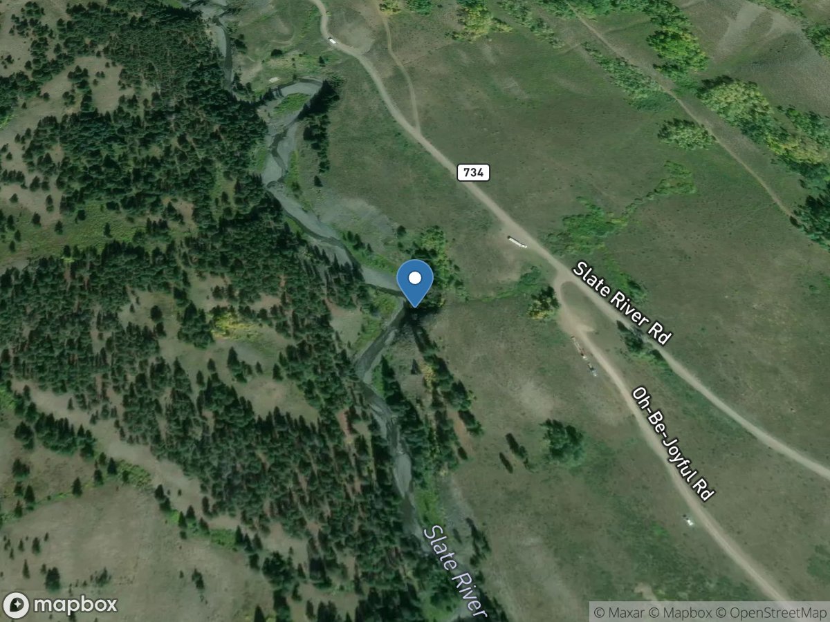 Slate River above O-B-J Creek (sr2) near Crested Butte location