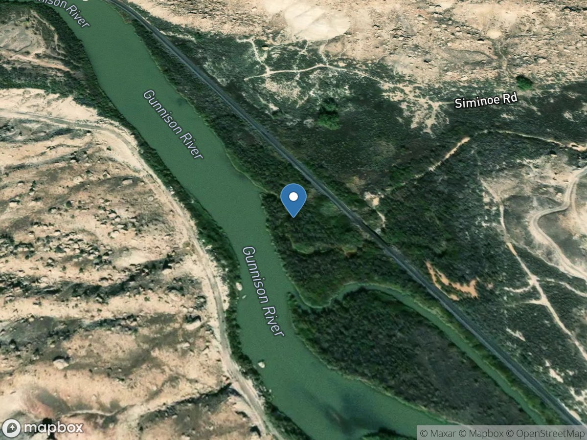 Kannah Creek Mouth at Gunnison River near Whitewater, CO location