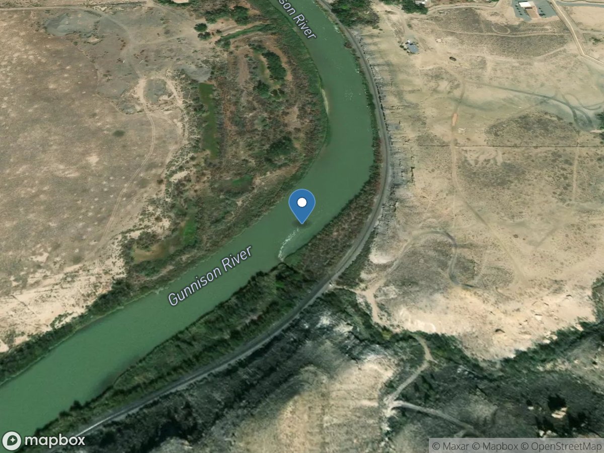 Gunnison River below Rough Canyon 2 near Grand Jct, CO location