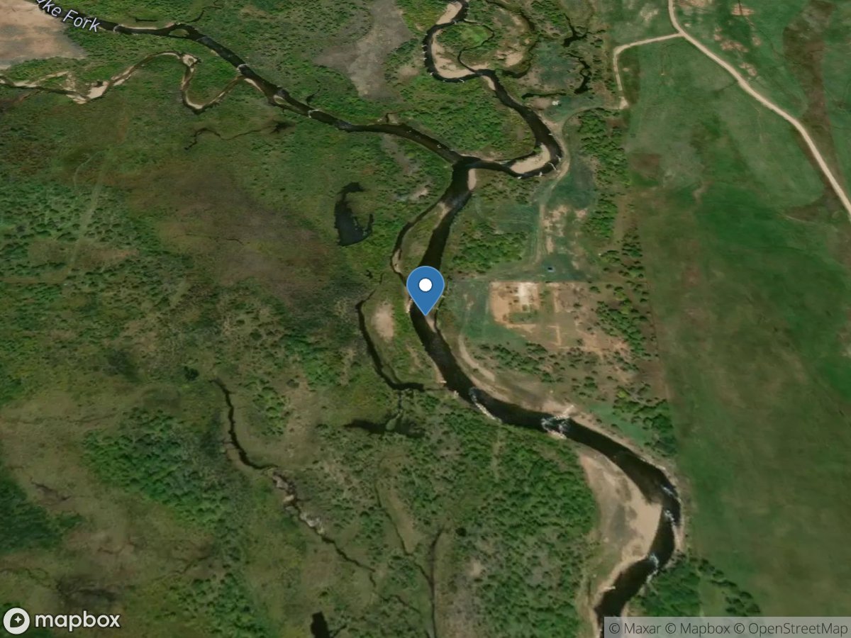 Arkansas River below Lake Fork near Leadville, CO location