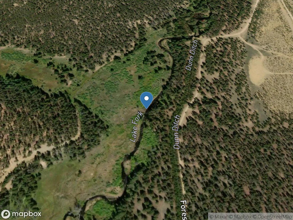 Lake Fork (lf-1075) near Leadville, CO location