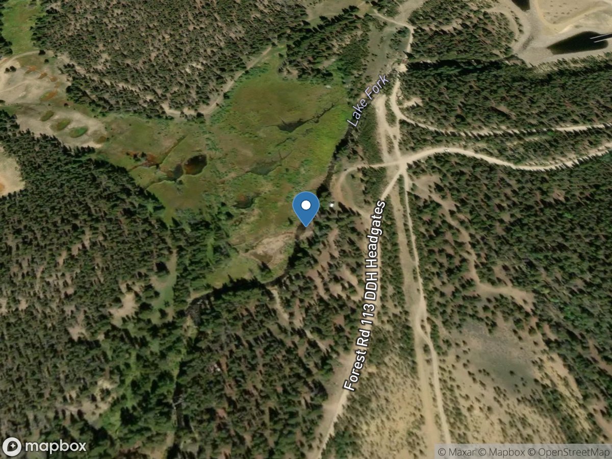 Lake Fork (lf-390) near Leadville, CO location