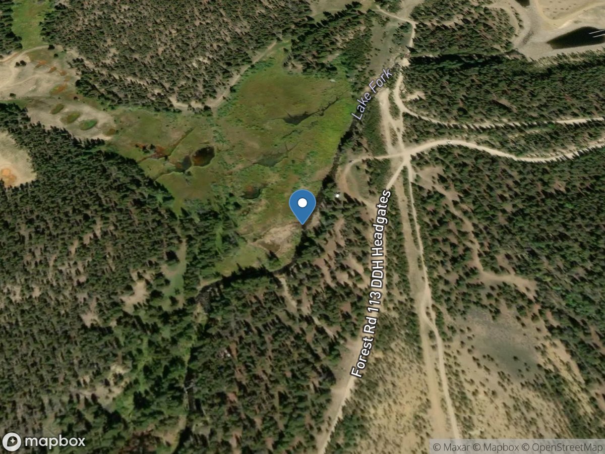 Rt Bank Inflow (lf-400) near Leadville, CO location