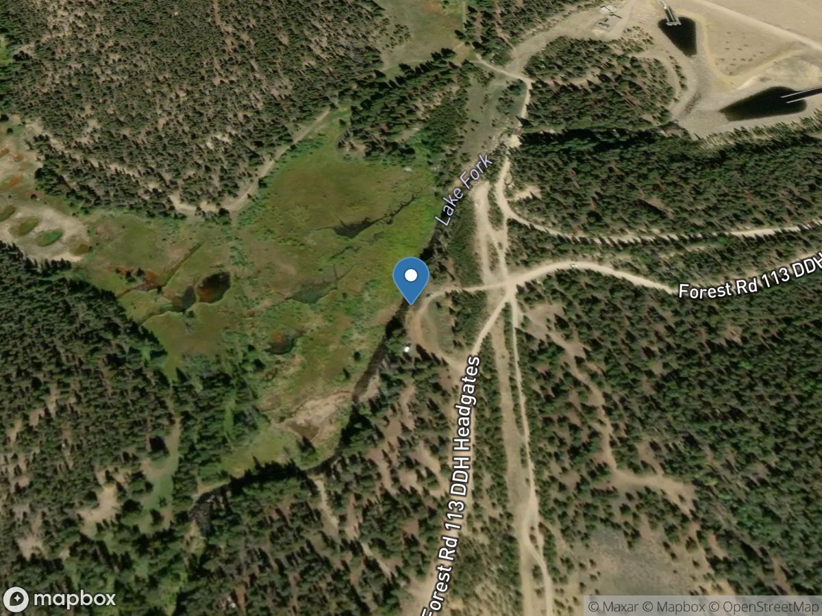 Lake Fork (lf-323) near Leadville, CO location