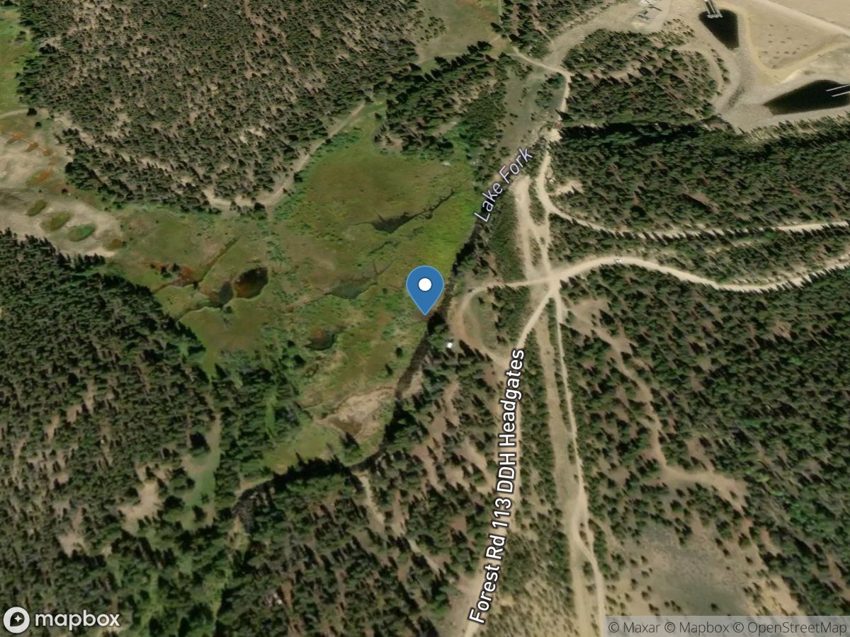 Rt Bank Inflow (lf-340) near Leadville, CO location