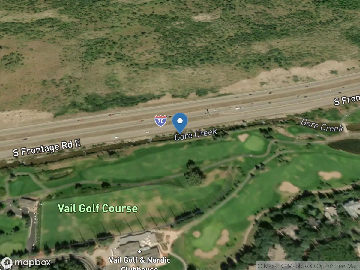 Gore Creek below Booth Creek (gc7) near Vail, CO location