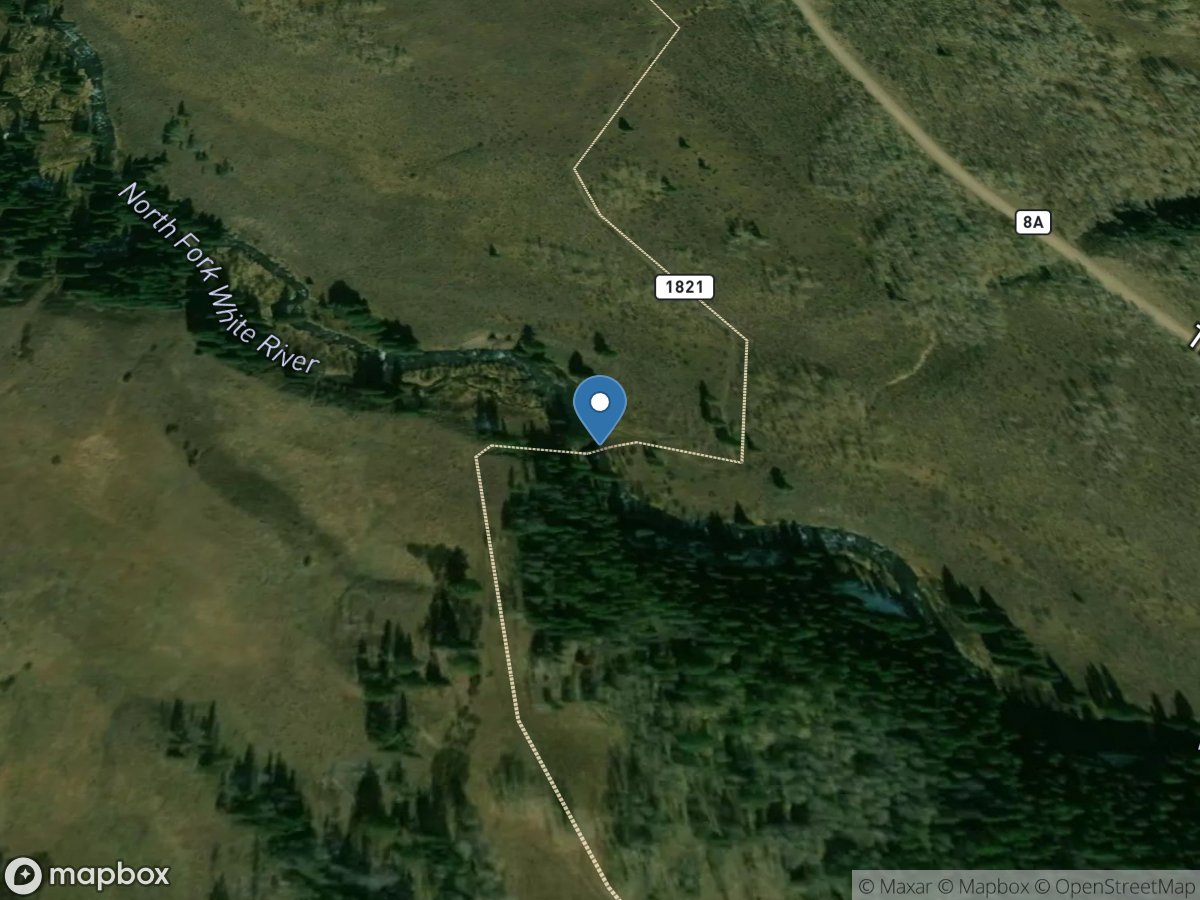 N Fork WHITE River Below MIRROR Creek Near RIPPLE Creek PASS, CO location