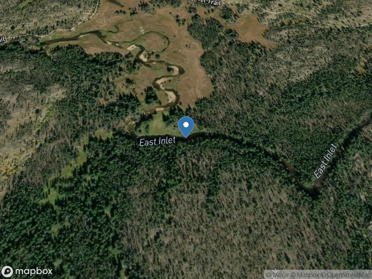 East Inlet above Adams Falls 3, near Grand Lake, CO location