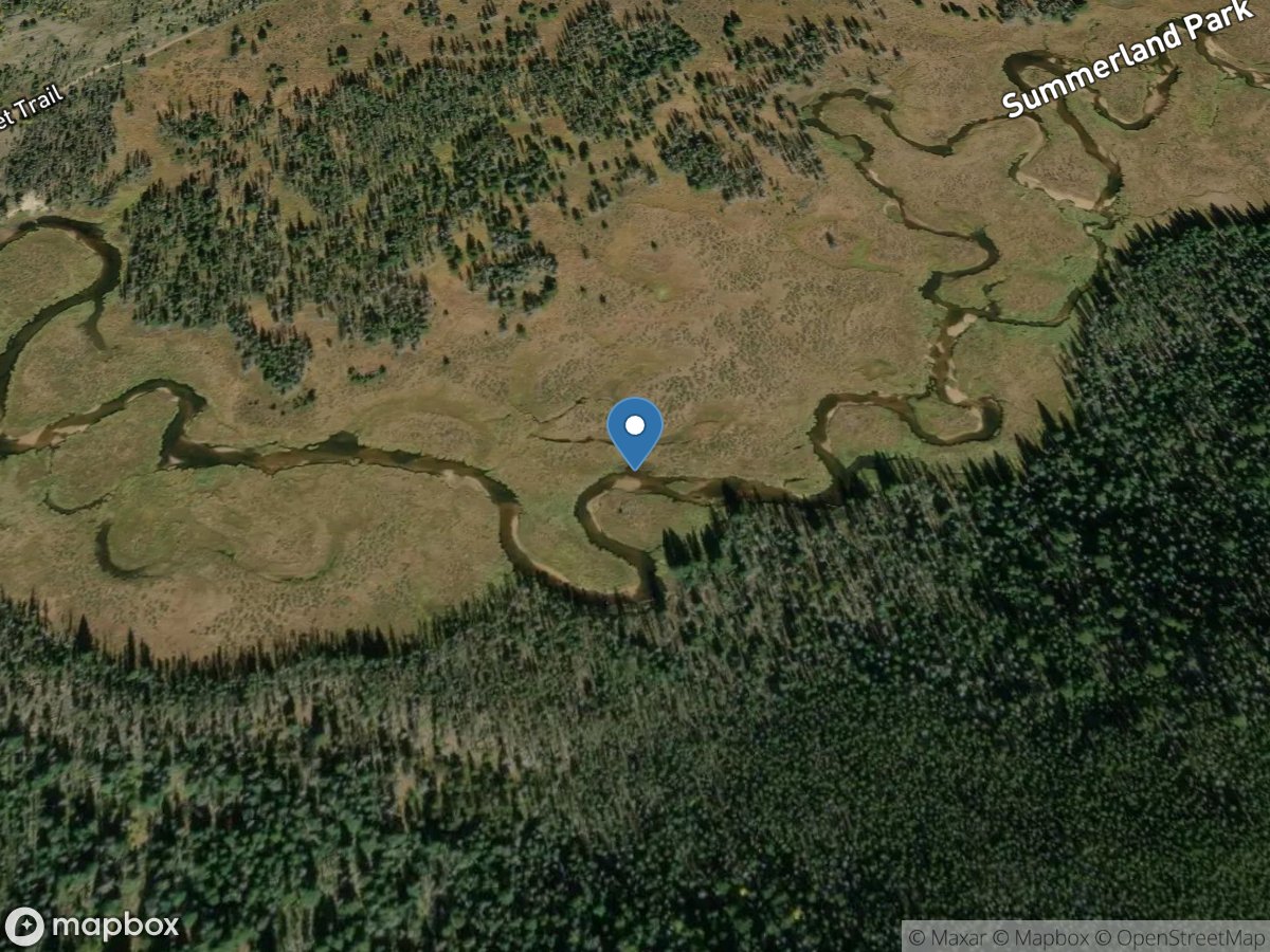 North Inlet IN Summerland Park 3 at Rmnp, CO location