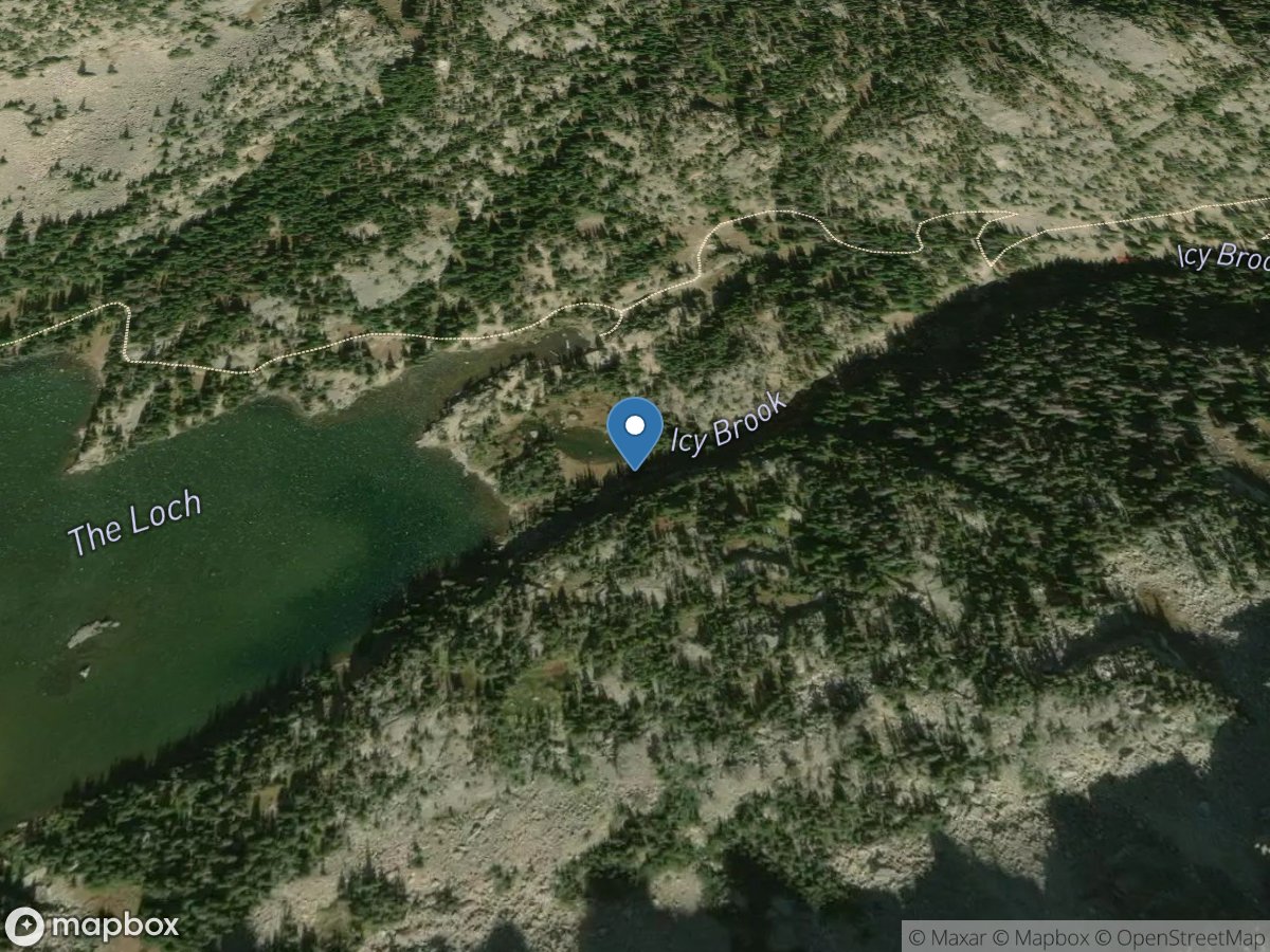 The Loch Outlet - Loch Vale location