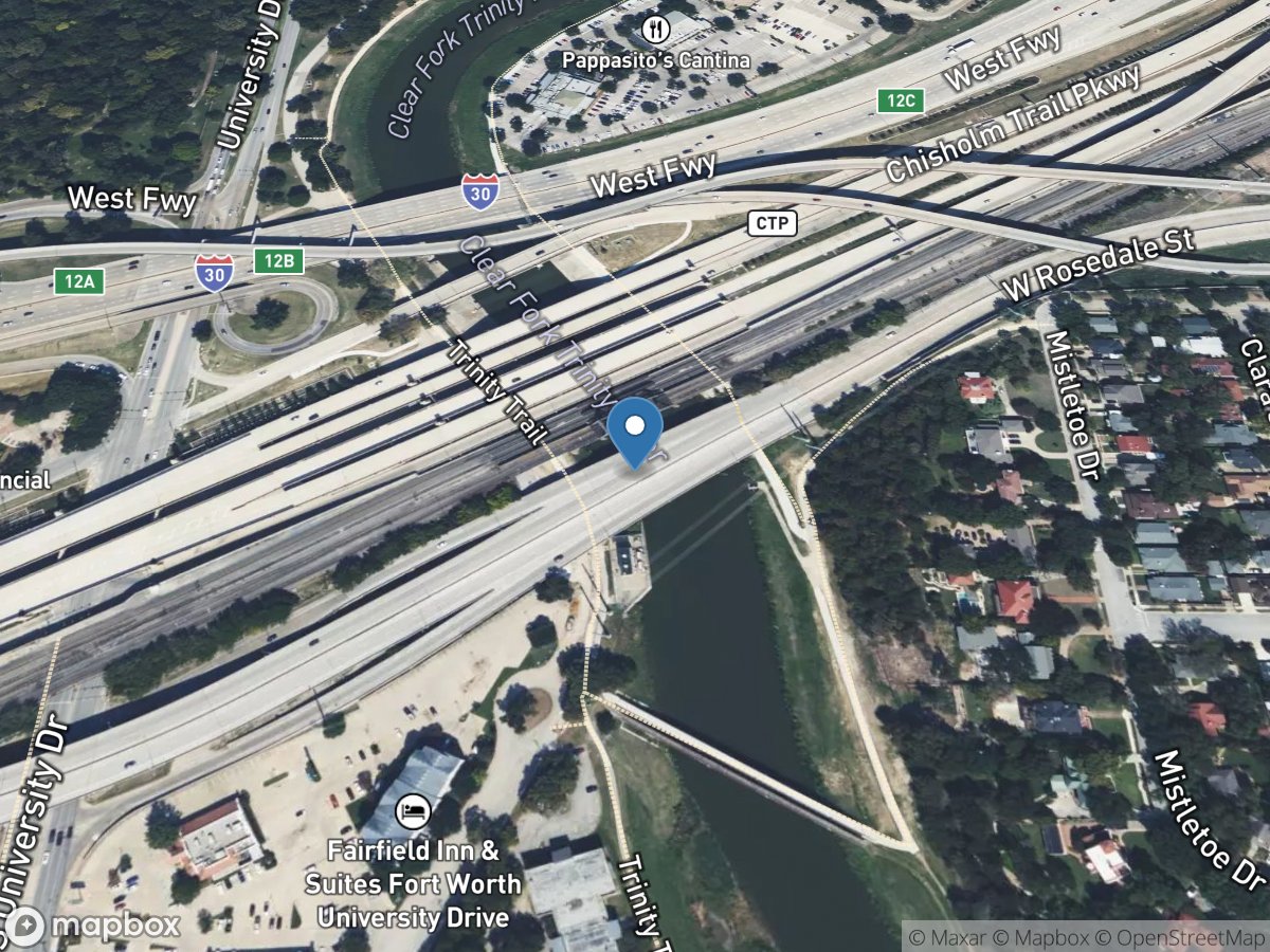 Clear Fork Trinity Rv at Ft Worth, TX location