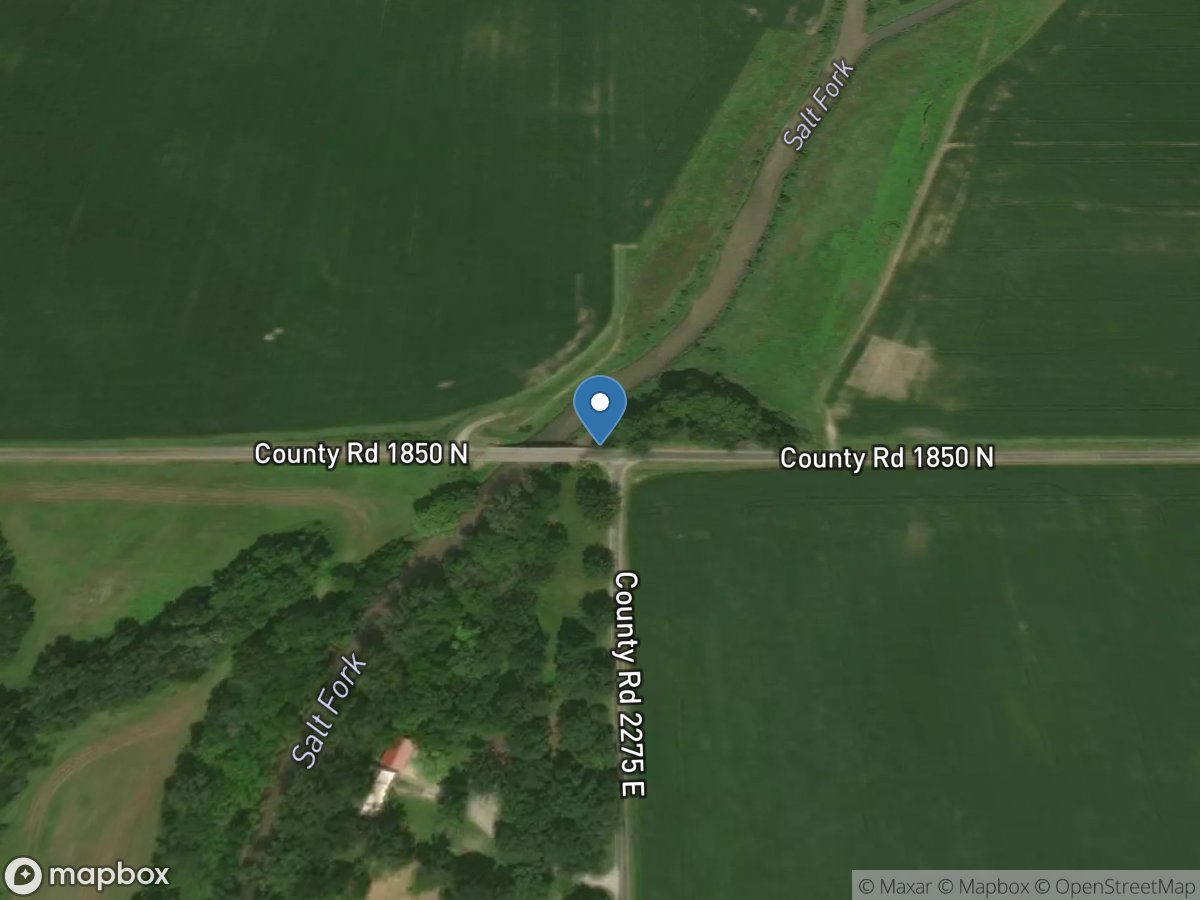 Salt Fork near St. Joseph, IL location